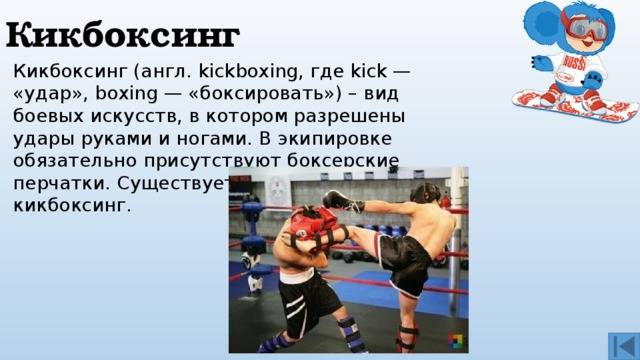 Кикбоксинг: правила, экипировка, удары, ринг, весовые категории﻿