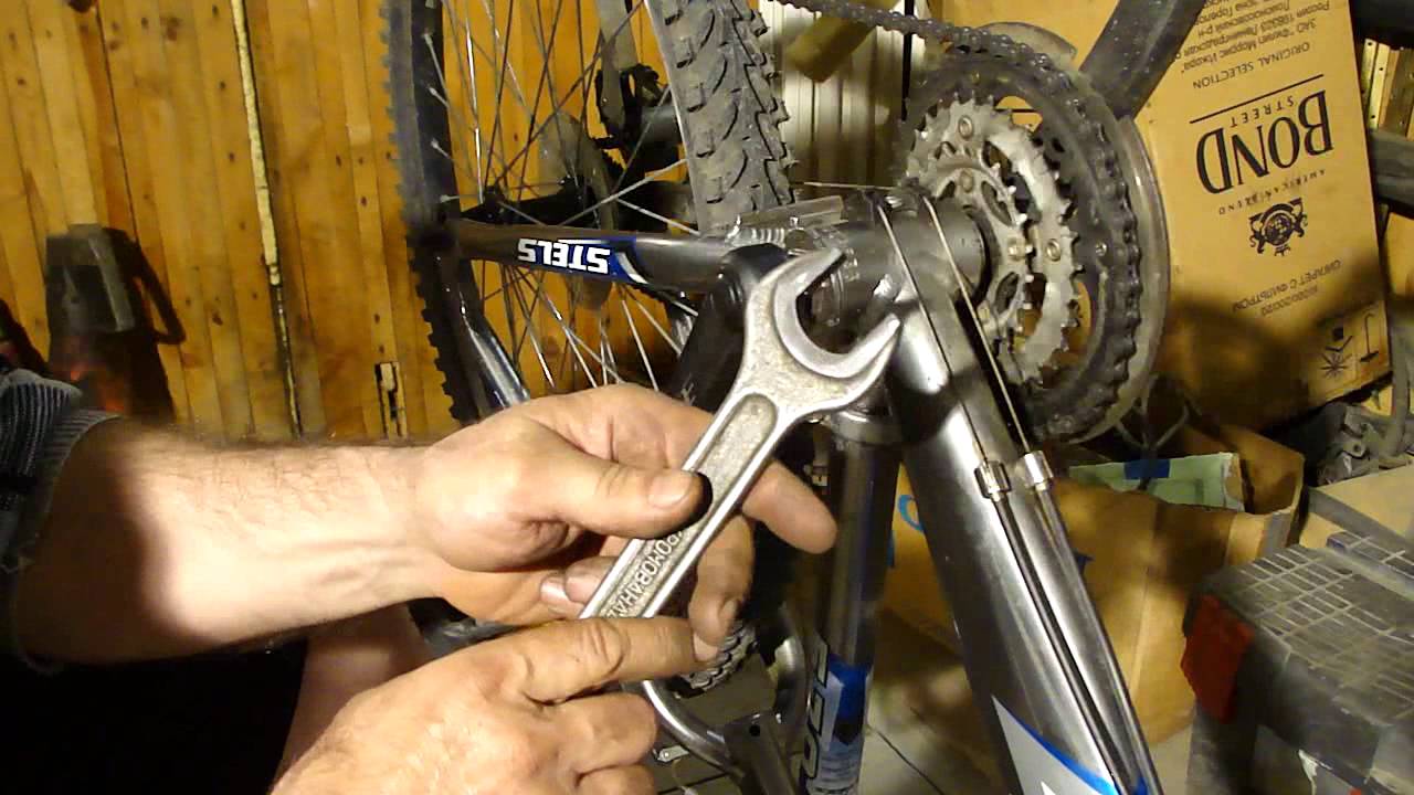 Как снять педаль с велосипеда без съемника: что делать, если прокручиваются педали - все о велосипедах