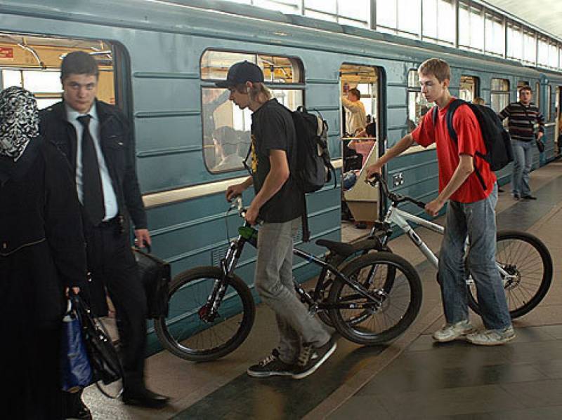 Как провезти велосипед в метро, не нарушив правила перевоза?