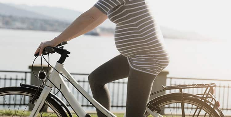 Можно ли кататься на велосипеде беременным женщинам