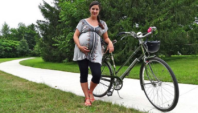 Можно ли кататься на велосипеде при беременности