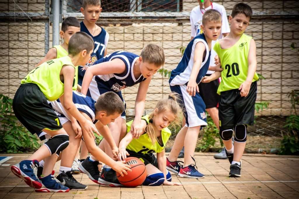 Теперь дети не будут скучать на уроках физкультуры! подвижные игры с элементами баскетбола