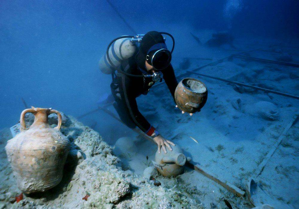 Что находят во время подводной археологии?