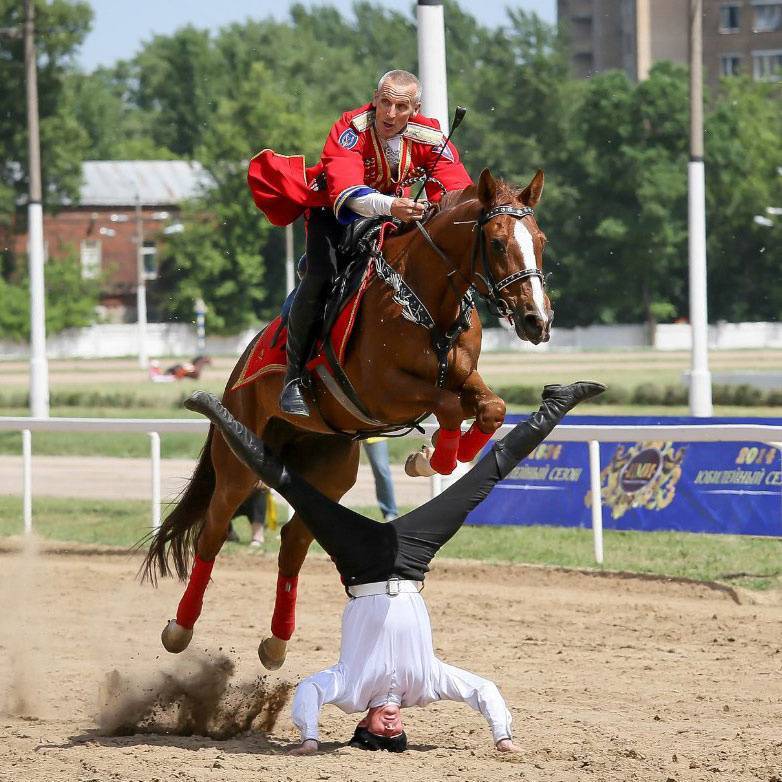 Что такое джигитовка в конном спорте