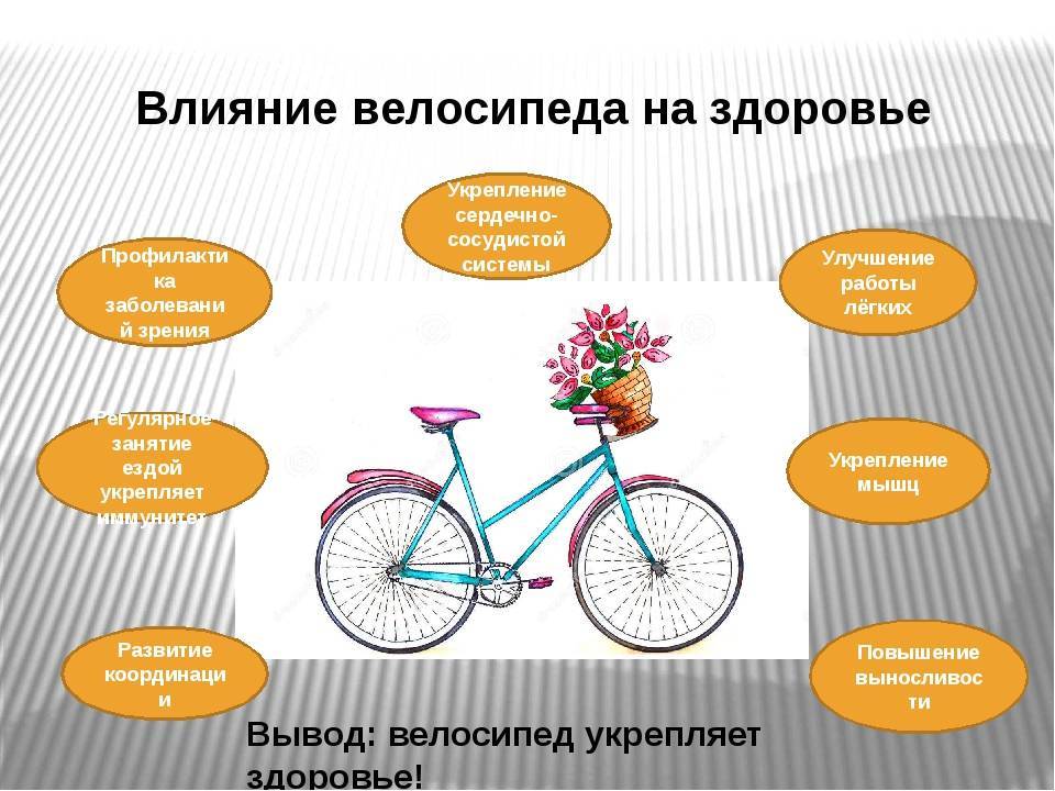Как езда на велосипеде влияет на фигуру? польза или вред?