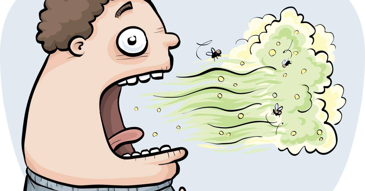 Неприятный запах изо рта (галитоз): причины и лечение