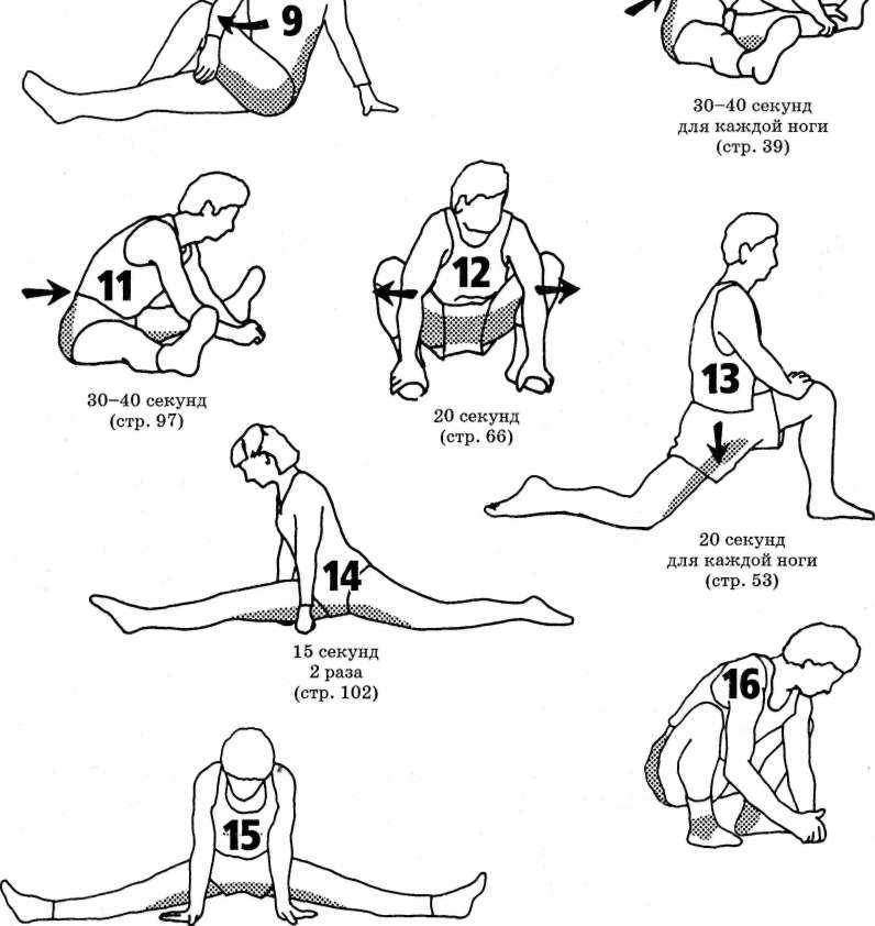 Как растянуть мышцы ног: 13 шагов (с иллюстрациями)