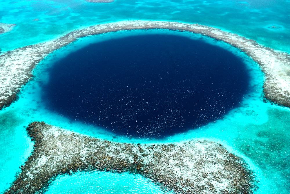 Центральная америка: фото и видео великой большой голубой дыры в белизе (сезон 2023)