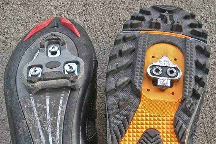 Как отрегулировать шипы на велосипедной обуви правильно