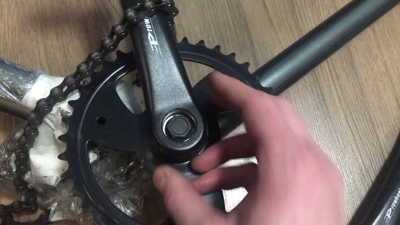 Как снять шатуны с велосипеда без съемника