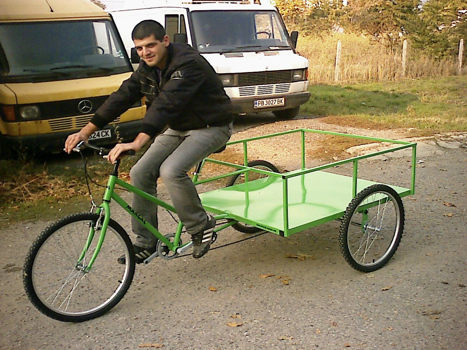 Трехколесный велосипед для взрослых своими руками