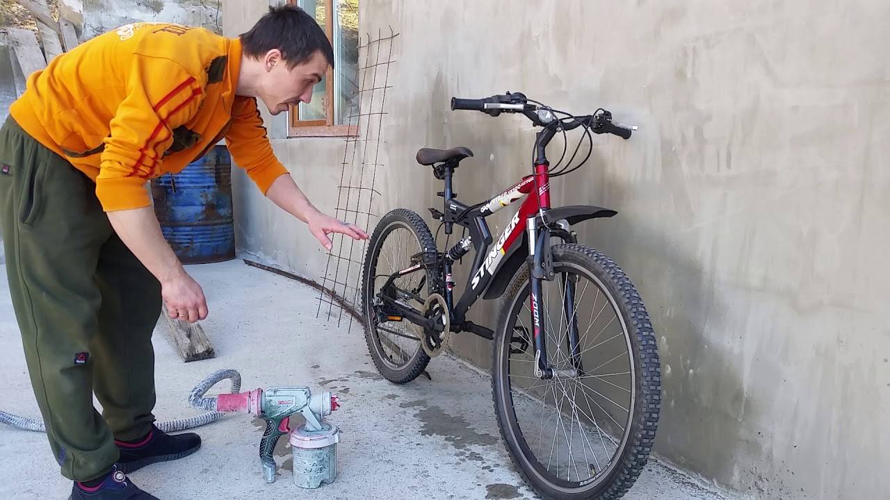 Как помыть велосипед в домашних условиях
