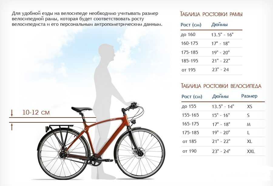 Как правильно подобрать велосипед под рост и вес?