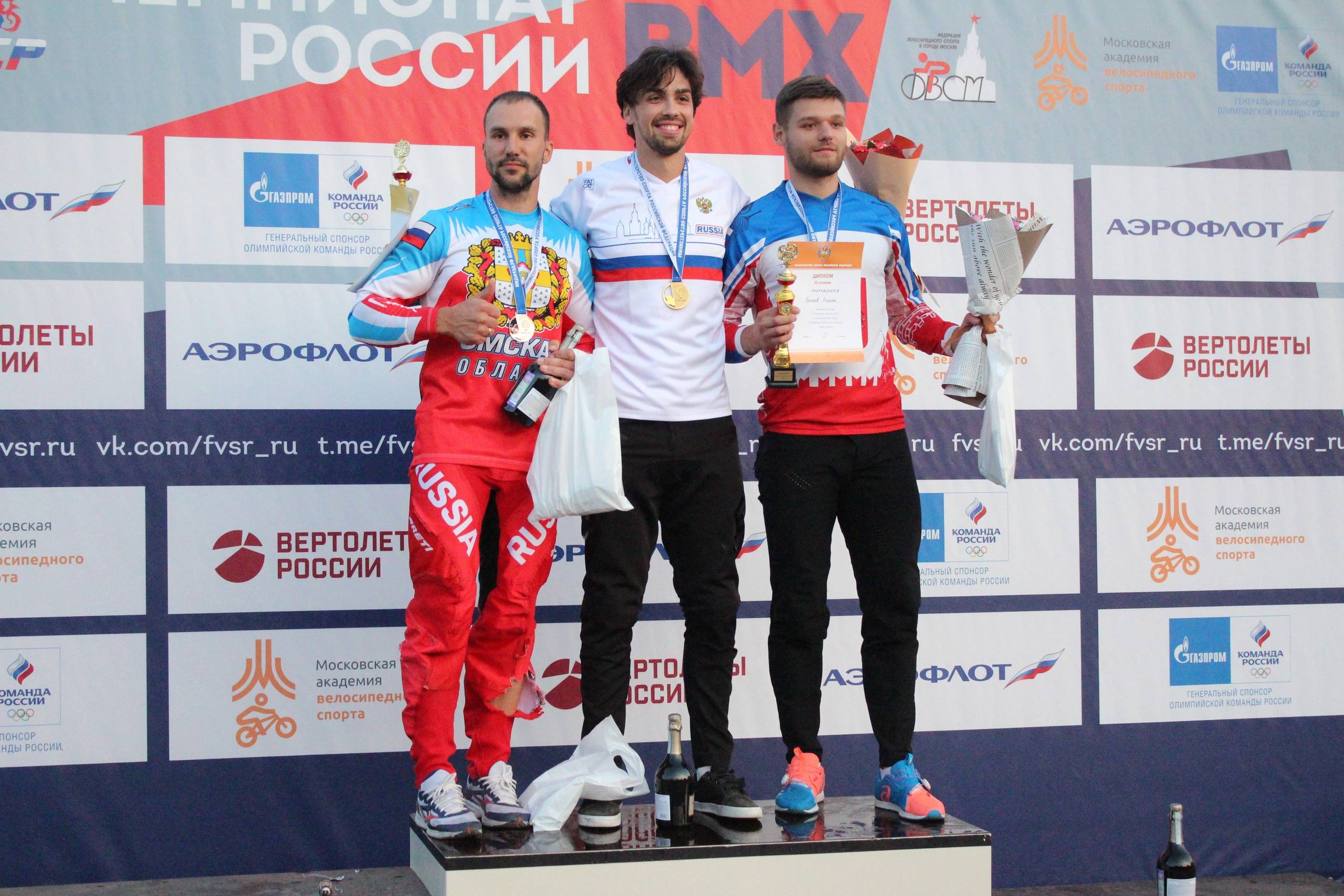 Известен состав сборной России по BMX-рейсу на чемпионате мира