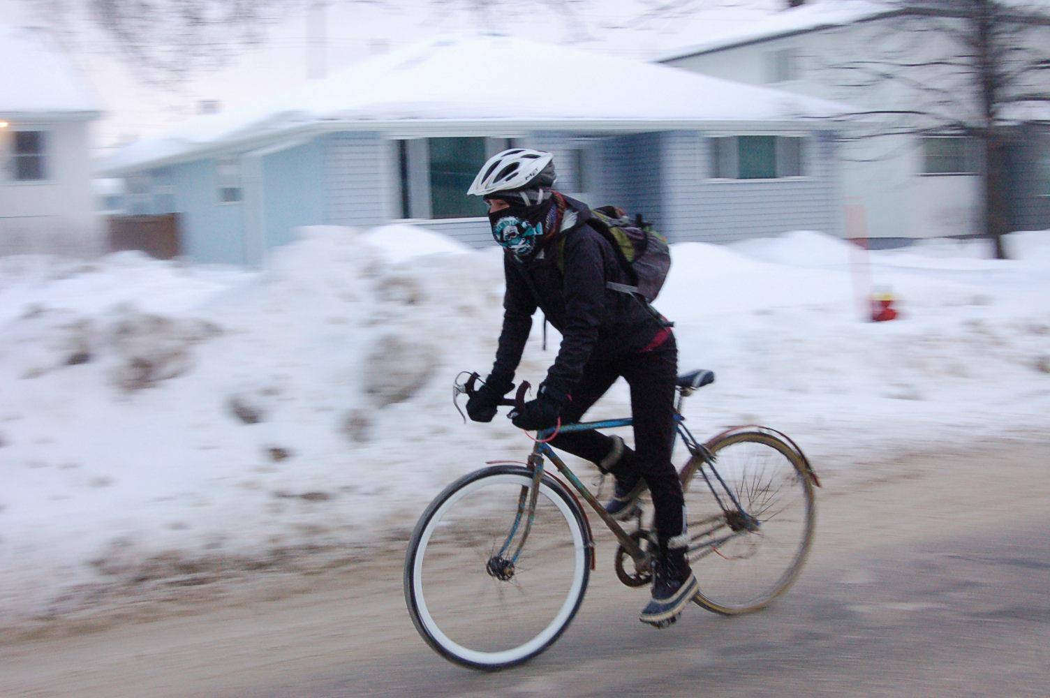 Можно ли ездить зимой на велосипеде