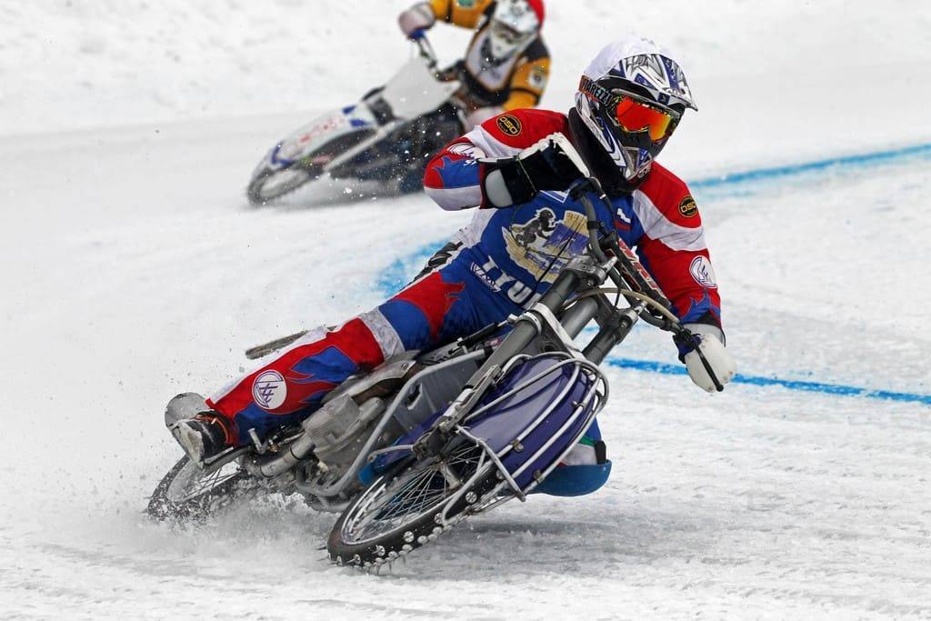 Мотоциклы по льду спорт