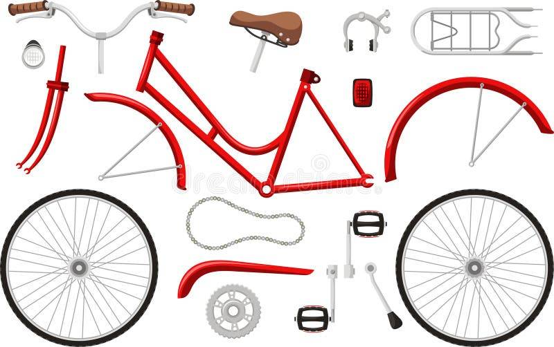 Как собрать велосипед по запчастям