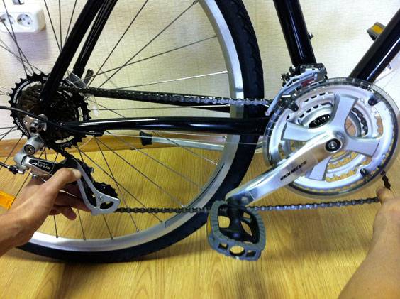 Как натянуть или подтянуть велосипедную цепь?