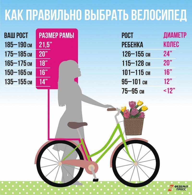 Как выбрать велосипед для ребенка по росту и возрасту, таблица диаметра колес и другие важные детали