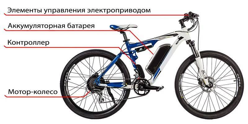 Велосипед с электроприводом: устройство, виды, сборка своими руками