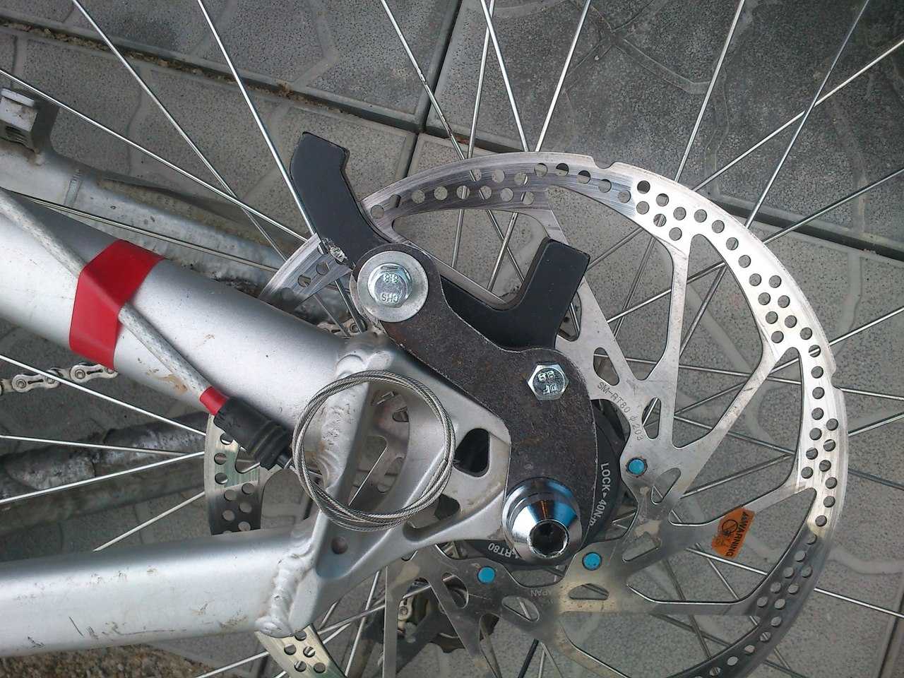 Как заменить тормозные колодки дисковых тормозов велосипеда