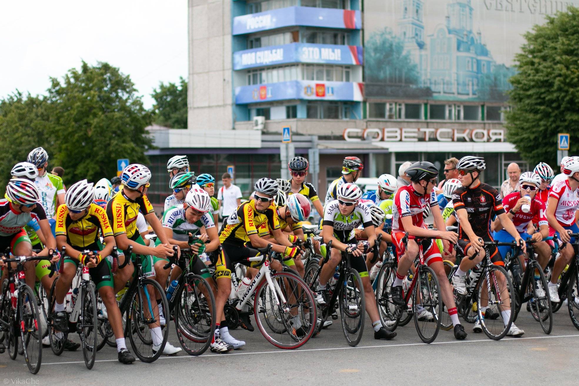 В Суздале прошли всероссийские соревнования по велоспорту