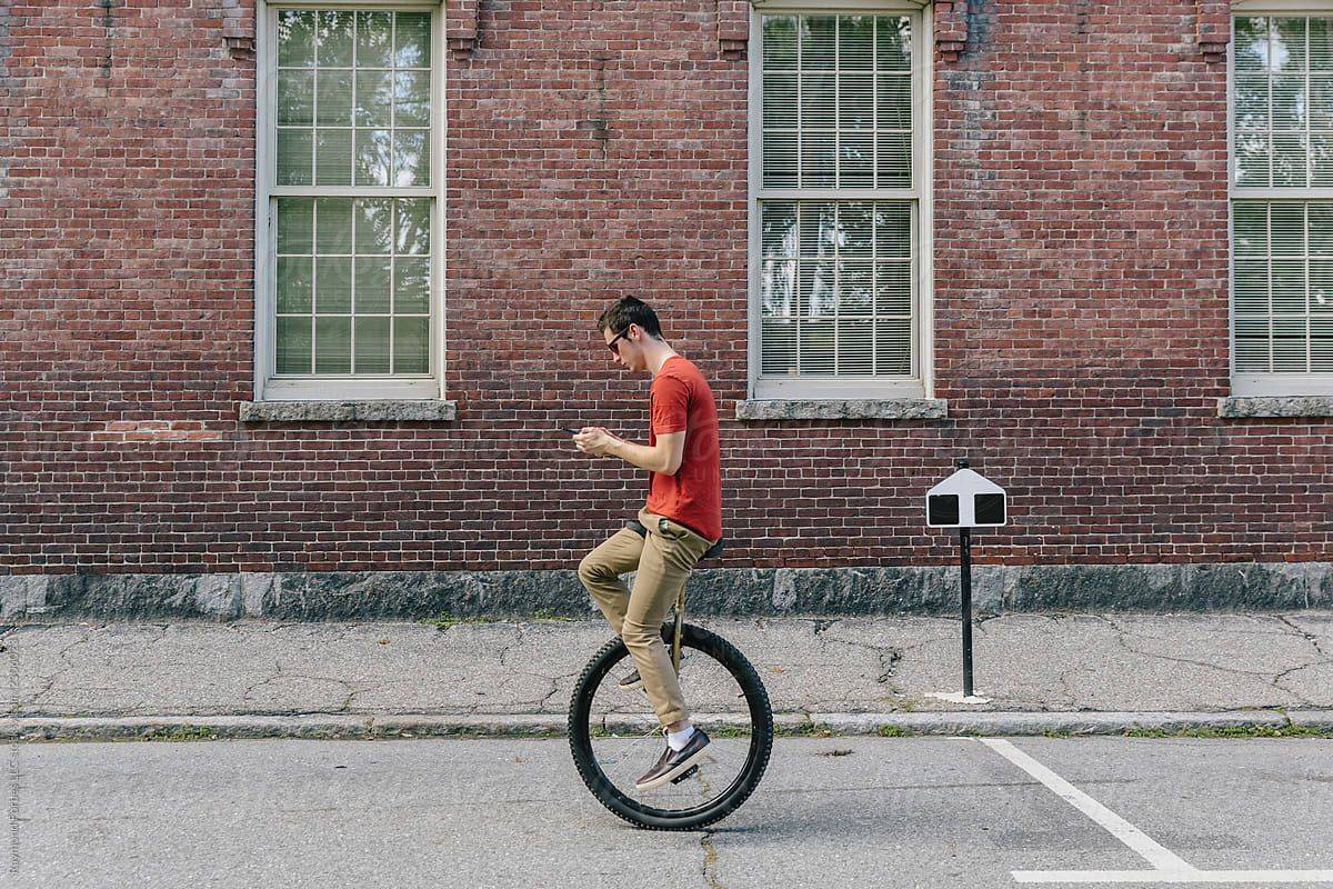 Уницикл: как научиться ездить и сделать своими руками. фото одноколесных велосипедов, видео