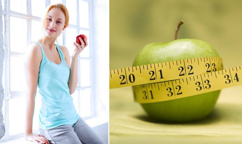 Яблоки для похудения - на сколько можно похудеть