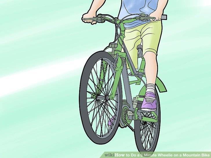 Как ездить на заднем колесе на велосипеде: инструкция