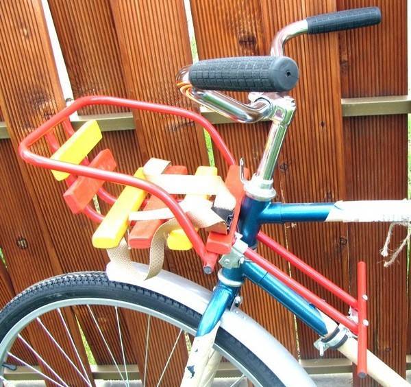 Детское сиденье для велосипед своими руками