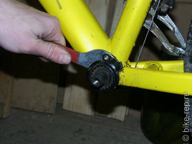 Как отремонтировать каретку велосипеда stels?