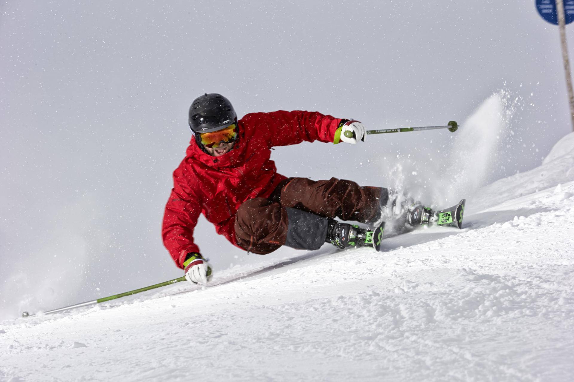 Техника катания на горных лыжах. безопасность. советы