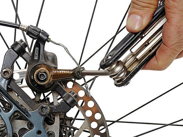 Как установить дисковые тормоза на велосипед, поставить и затянуть