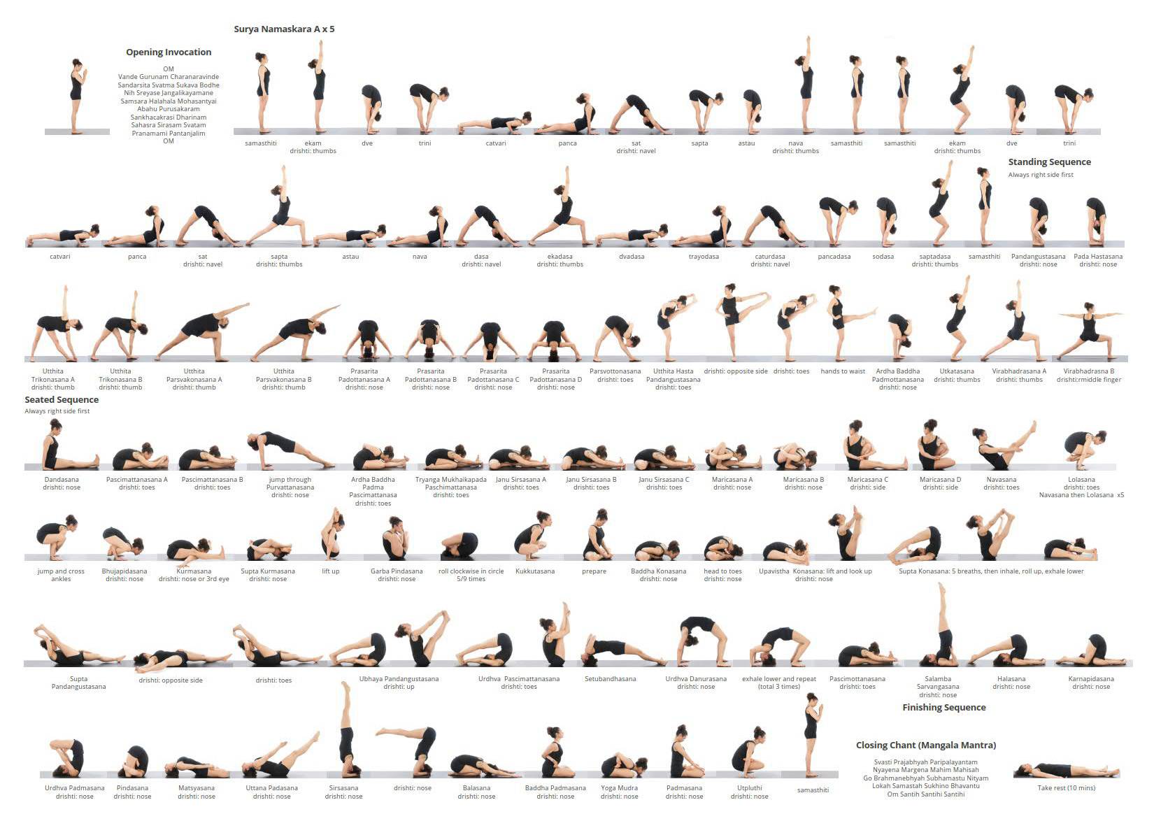 Позы йоги для начинающих в домашних условиях: 30 асан с картинками