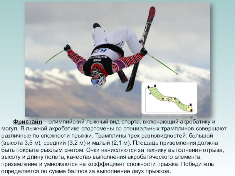 Лыжный фристайл: виды, история, олимпийская программа